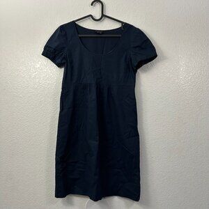 Theory | Dresses | Theory Leather Shirt Dress Euc | Poshmark
